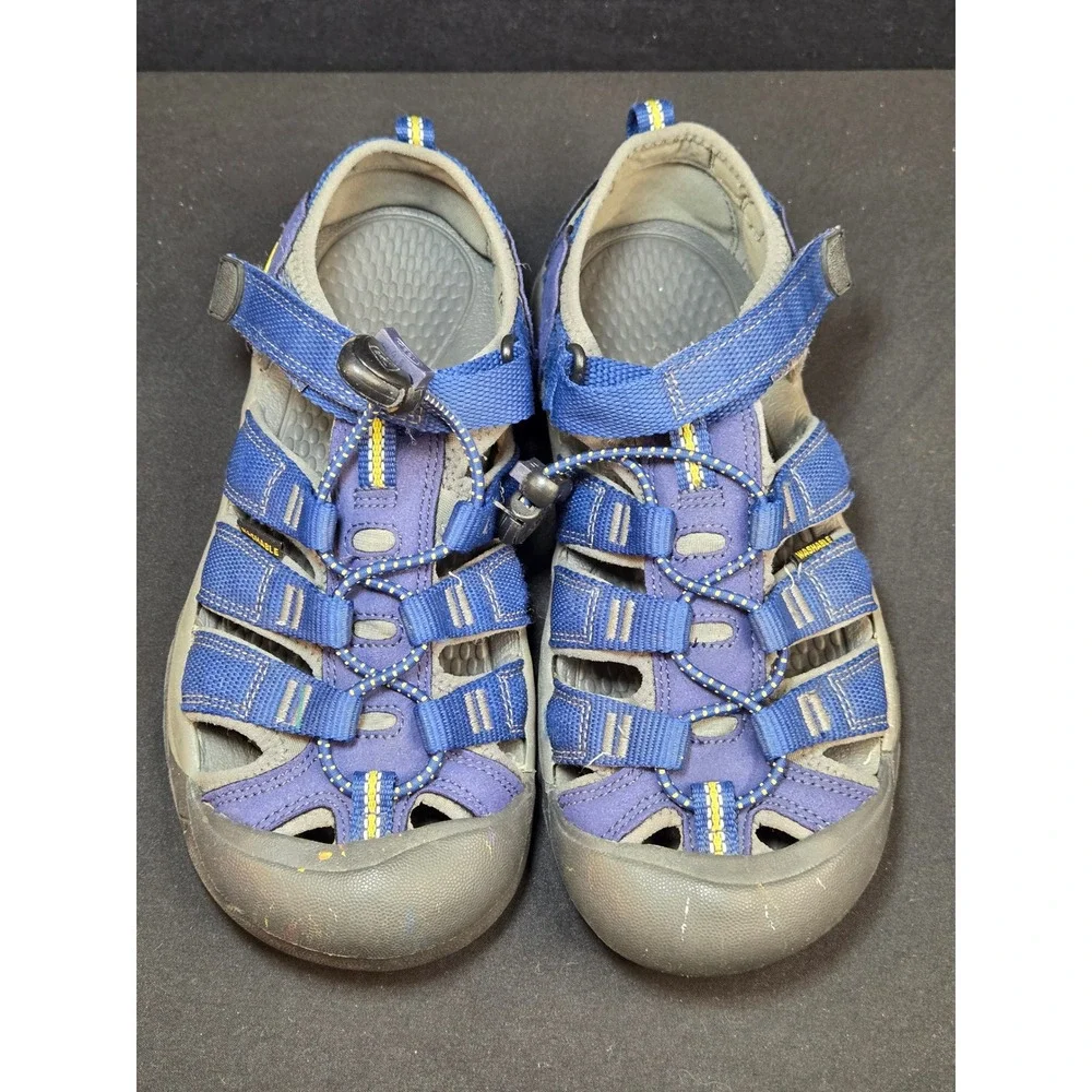 Keen Newport H2 Kids Blue ‎ Waterproof Hiking Sandals Size 3 1009962